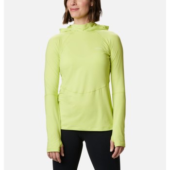 Columbia Winter Power Hooded Knit, Sudaderas Con Capucha Verdes Para Mujer | 321706-YNU